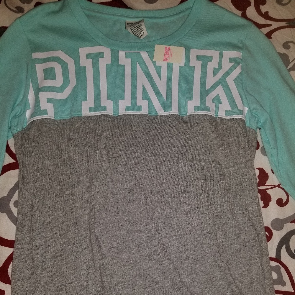 VS Pink Baseball Tshirt